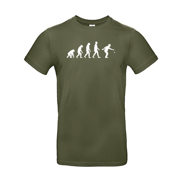 T-Shirt Homme "Évolution Pétanque"