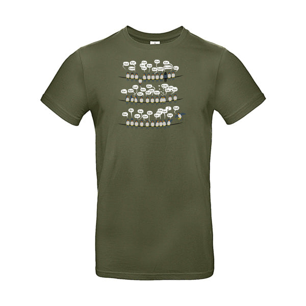 T-shirt humour Cuicui cu!