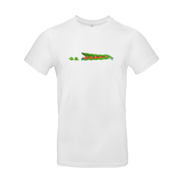T-shirt original -Les petits pois sont rouges