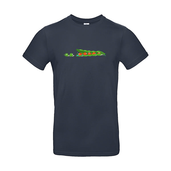 T-shirt original -Les petits pois sont rouges