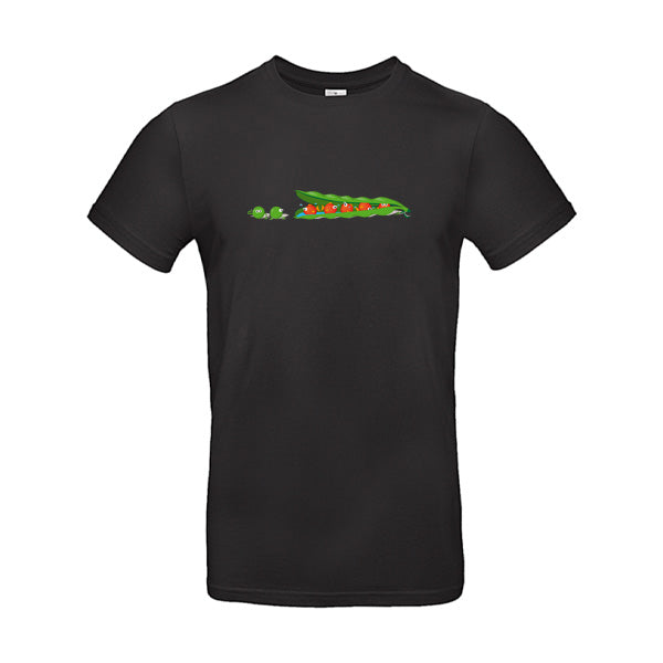 T-shirt original -Les petits pois sont rouges