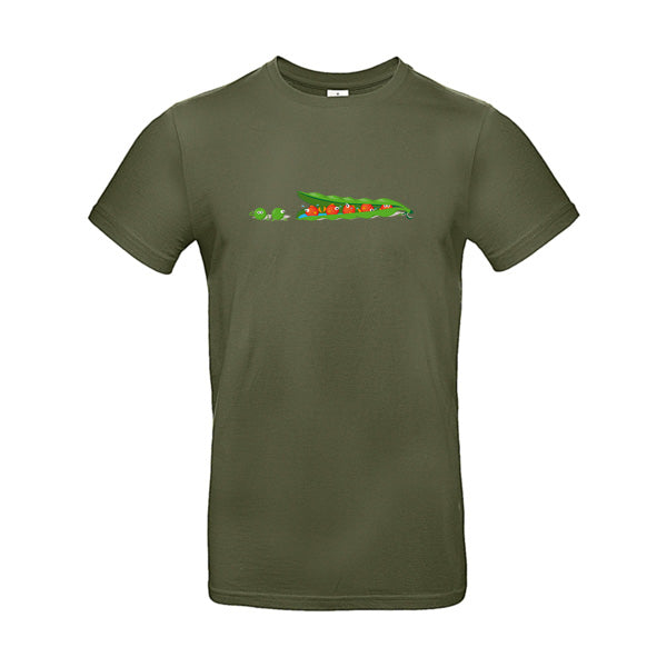 T-shirt original -Les petits pois sont rouges