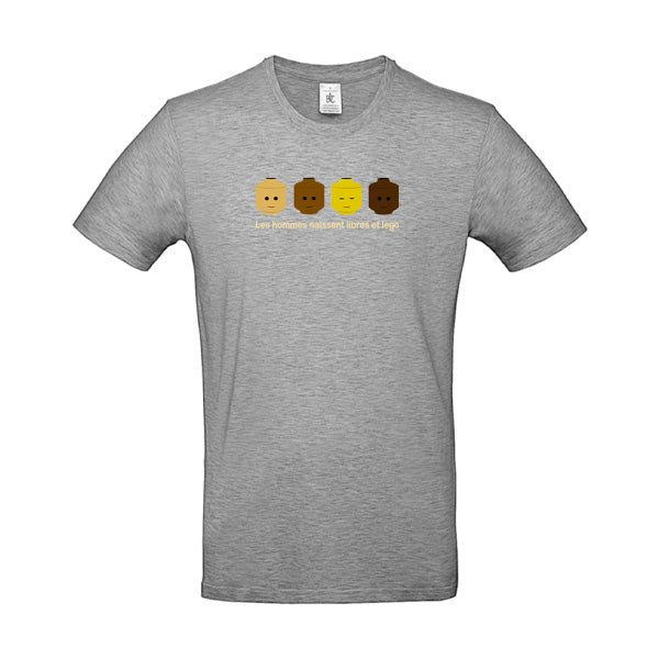 T-shirt original -Libre et légo