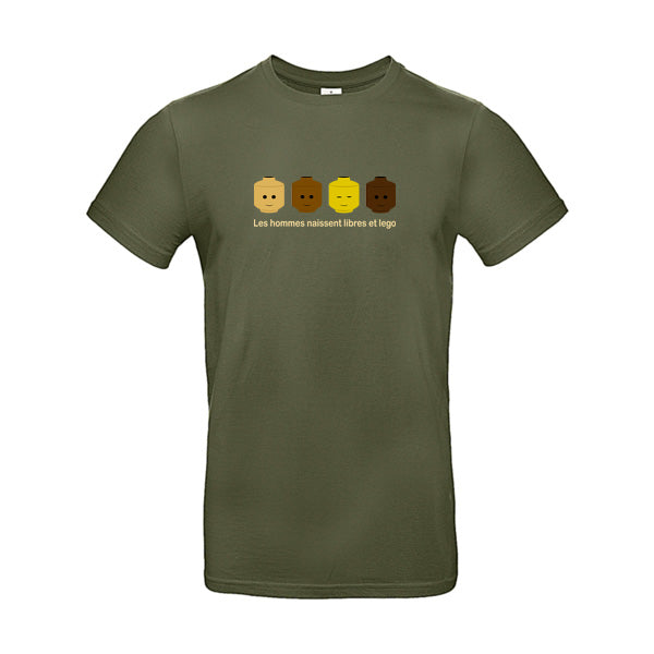 T-shirt original -Libre et légo