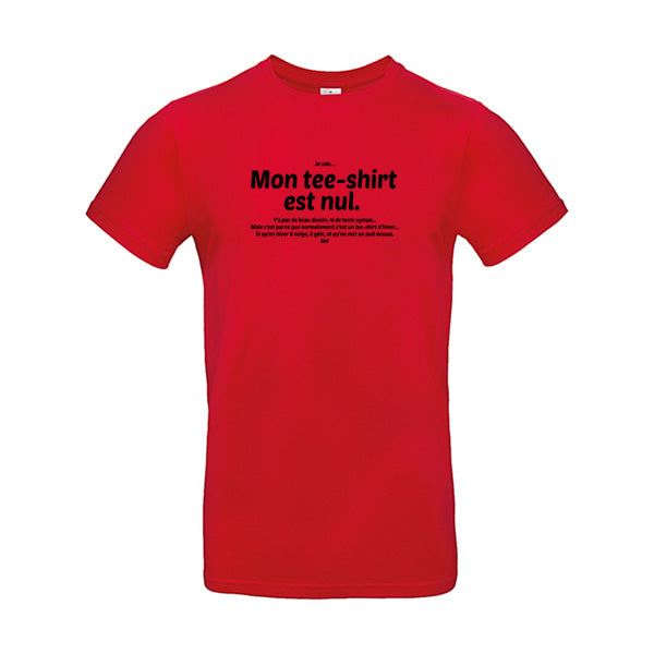 Mon tee-shirt est nul !