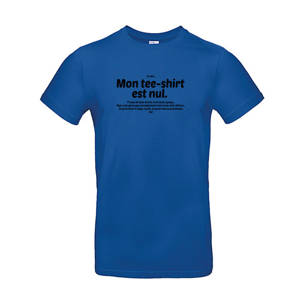 Mon tee-shirt est nul !