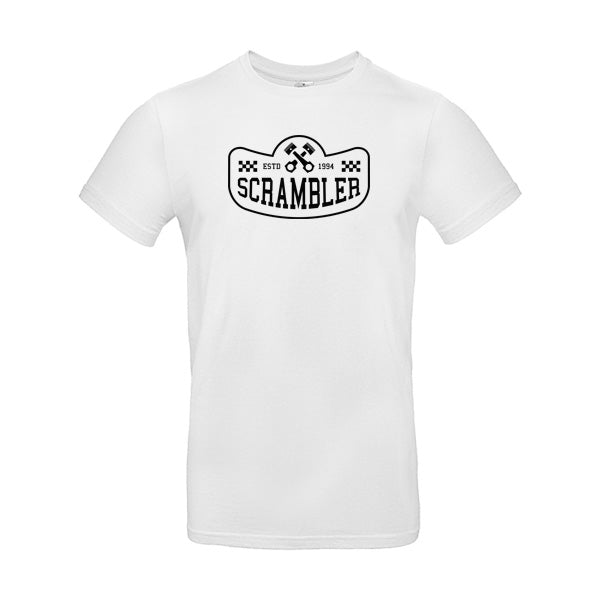 SCRAMBLER - T-shirt Moto Rétro
