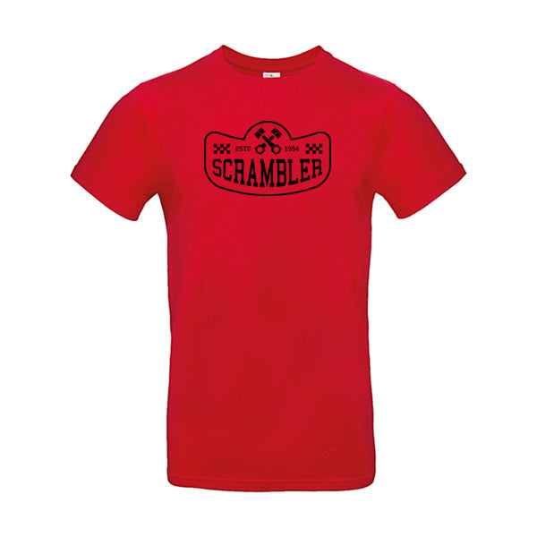 SCRAMBLER - T-shirt Moto Rétro