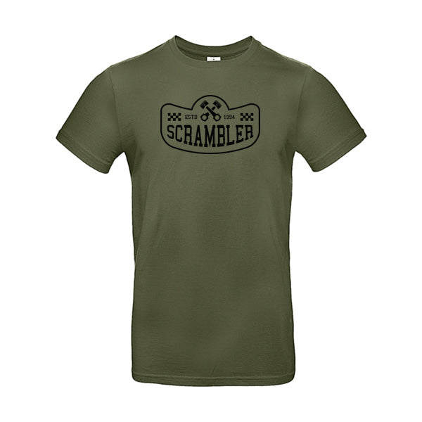SCRAMBLER - T-shirt Moto Rétro