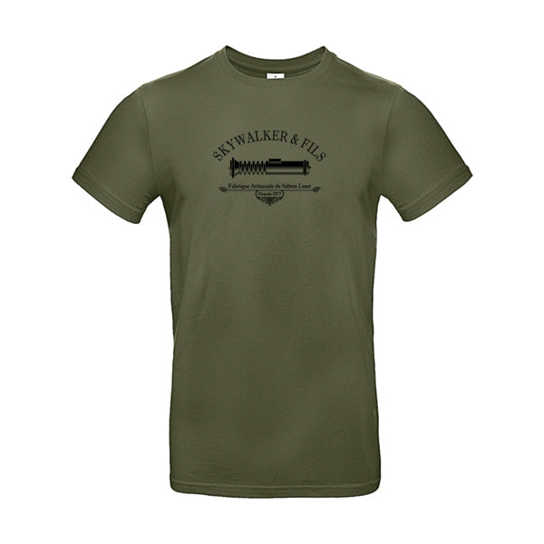 T-shirt parodié "Skywalker & Fils" – Humour Galactique
