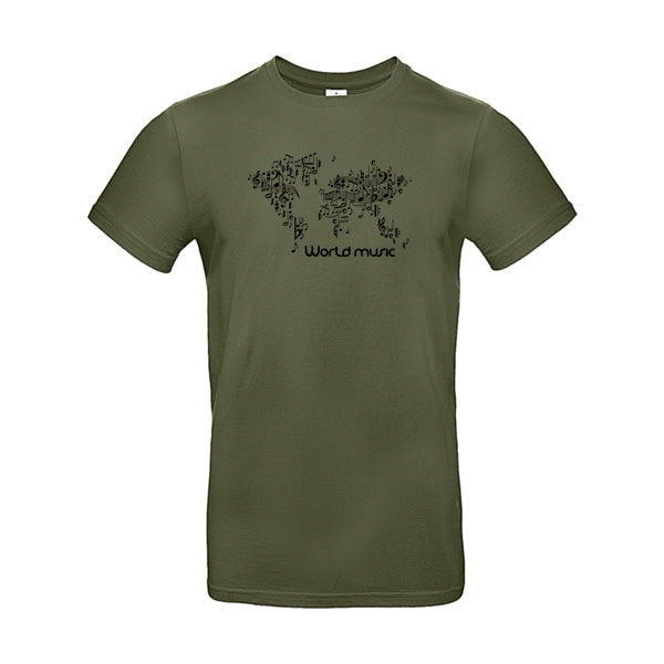 T-shirt humour World Music
