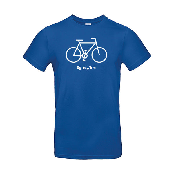 T-shirt Vélo Humour "0g CO2/km" – Écolo et Stylé
