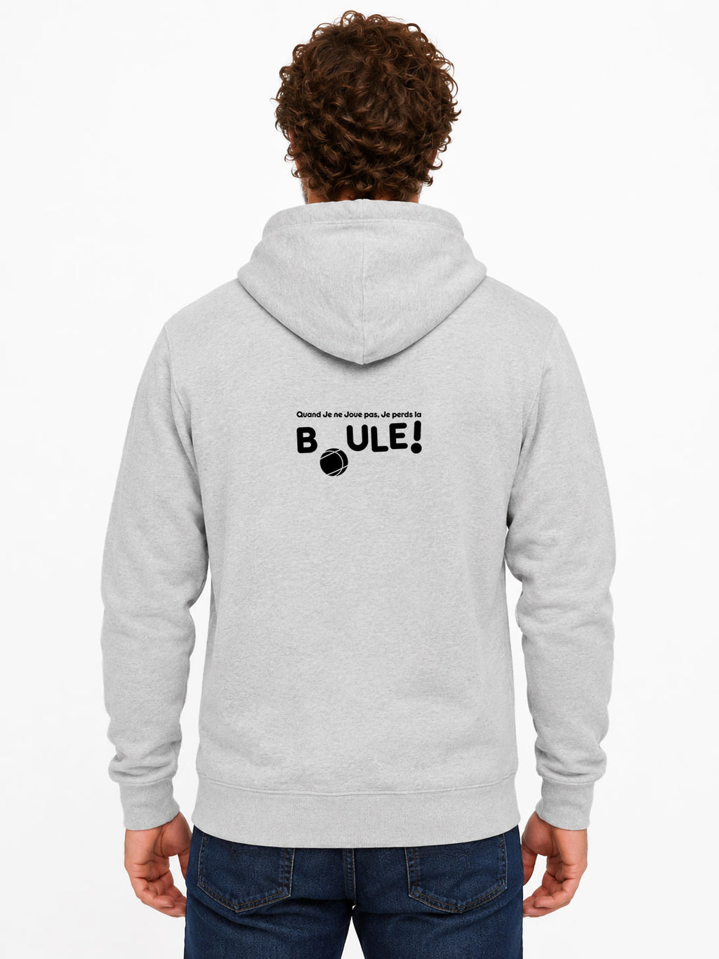 Perdre la boule ! - sweat a capuche original -