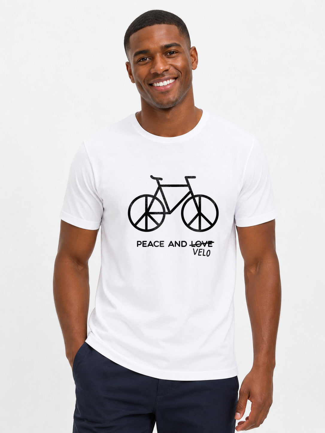 Peace-and-velo- T-shirt original
