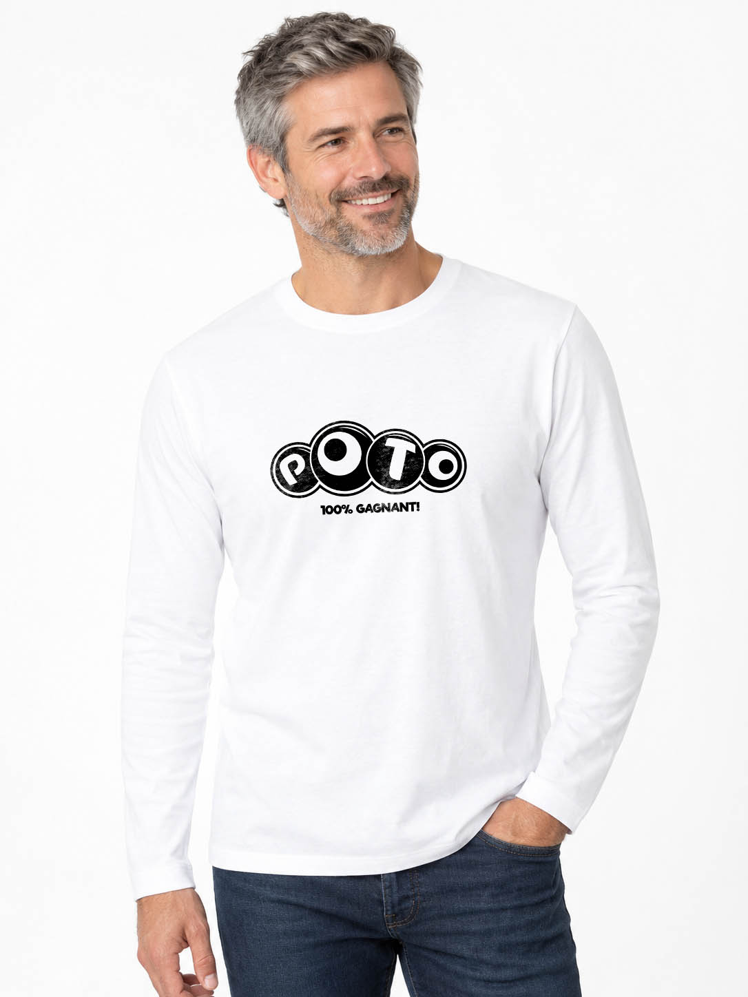 Poto Original Langarm-T-Shirt 190G