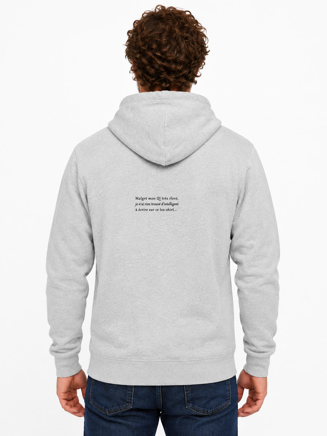 sweat à capuche homme original QI
