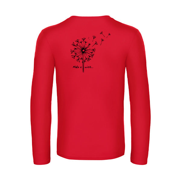 Make a wish T-Shirt original langarm 190G
