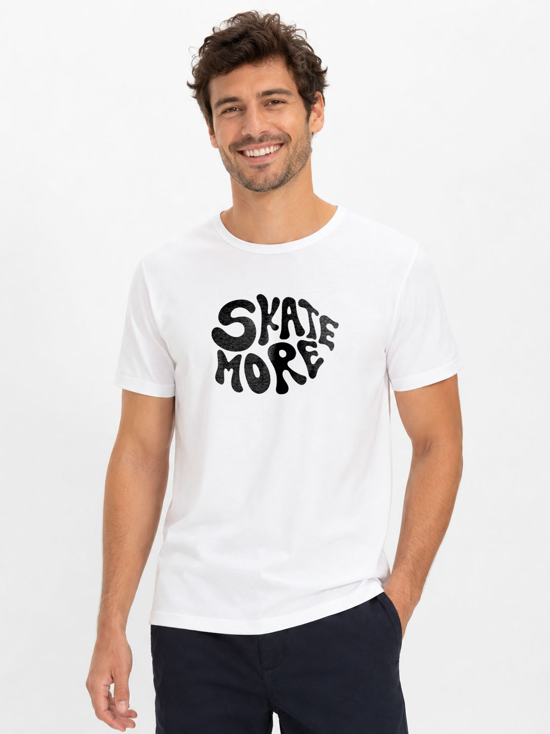 T-shirt Homme — Skate More