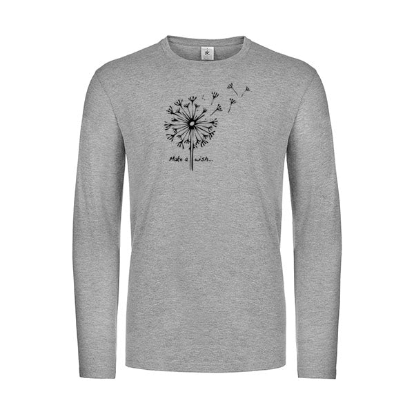 Make a wish T-Shirt original langarm 190G