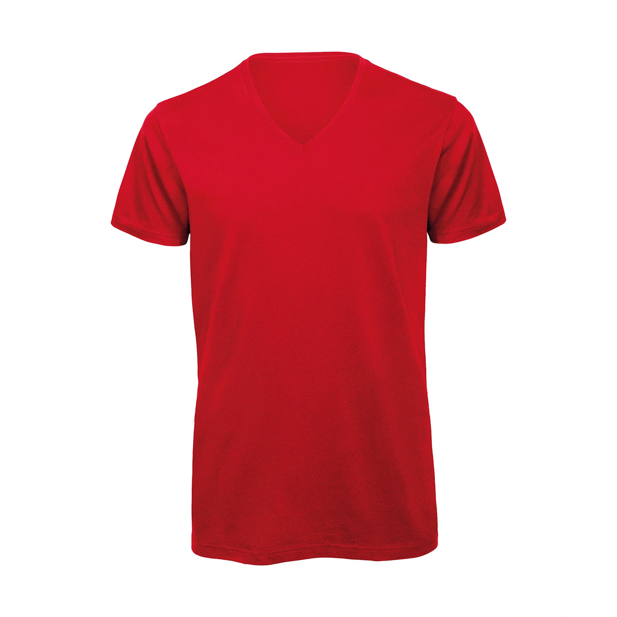 Bio-Herren-T-Shirt mit V-Ausschnitt – Uni