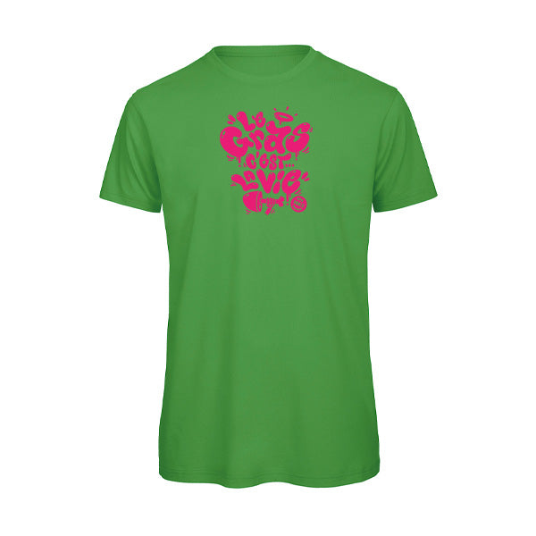 T-shirt original homme - Le gras c'est la vie