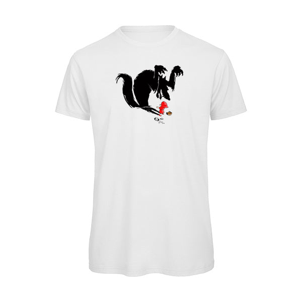 T-shirt original homme - Le loup