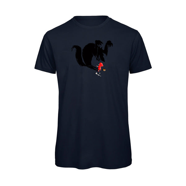 T-shirt original homme - Le loup
