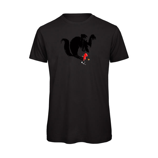 T-shirt original homme - Le loup
