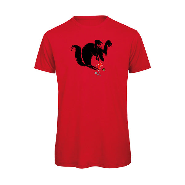 T-shirt original homme - Le loup
