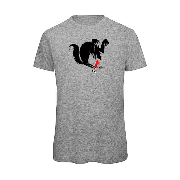 T-shirt original homme - Le loup
