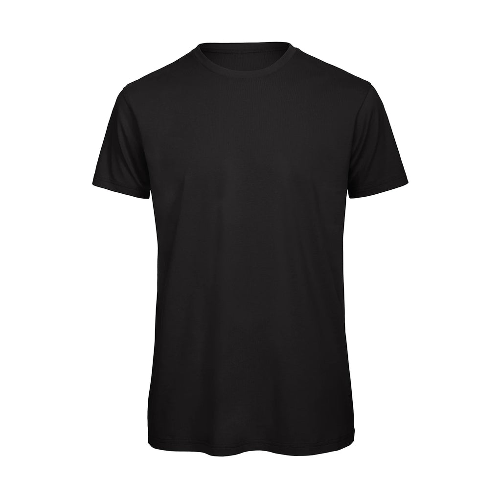 Bio-Herren-T-Shirt mit Rundhalsausschnitt – einfarbig