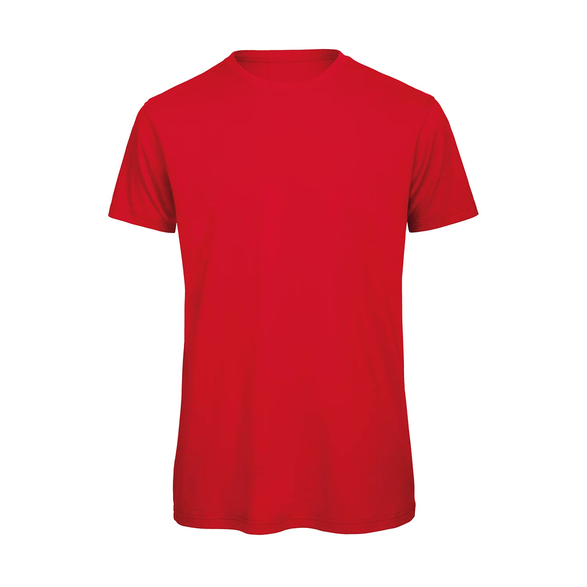 Bio-Herren-T-Shirt mit Rundhalsausschnitt – einfarbig