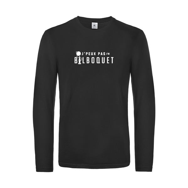 Original Langarm-T-Shirt für Herren – Ich kann nicht, ich muss Bilboquet spielen