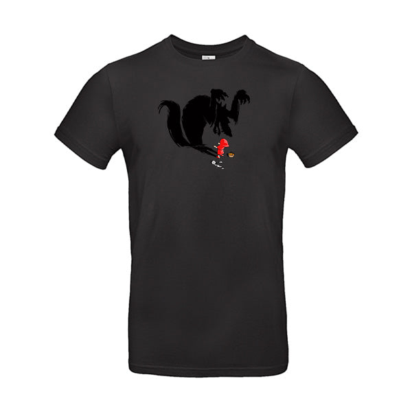 T-shirt original homme - Le loup