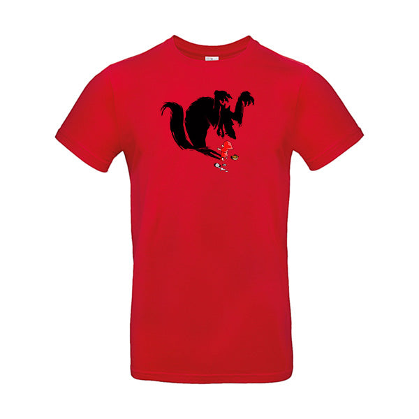 T-shirt original homme - Le loup