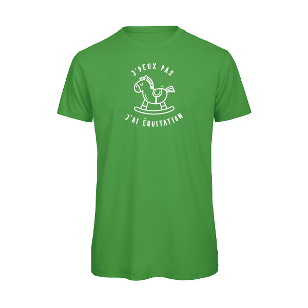 T-shirt original homme - J'peux pas j'ai équitation