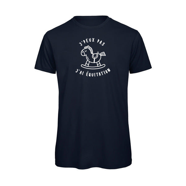 T-shirt original homme - J'peux pas j'ai équitation