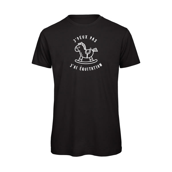 T-shirt original homme - J'peux pas j'ai équitation