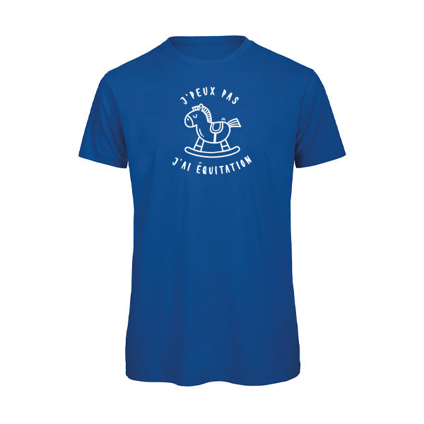 T-shirt original homme - J'peux pas j'ai équitation
