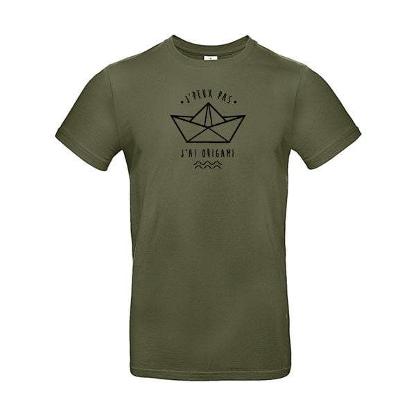 T-shirt original homme - J'peux pas j'ai origami