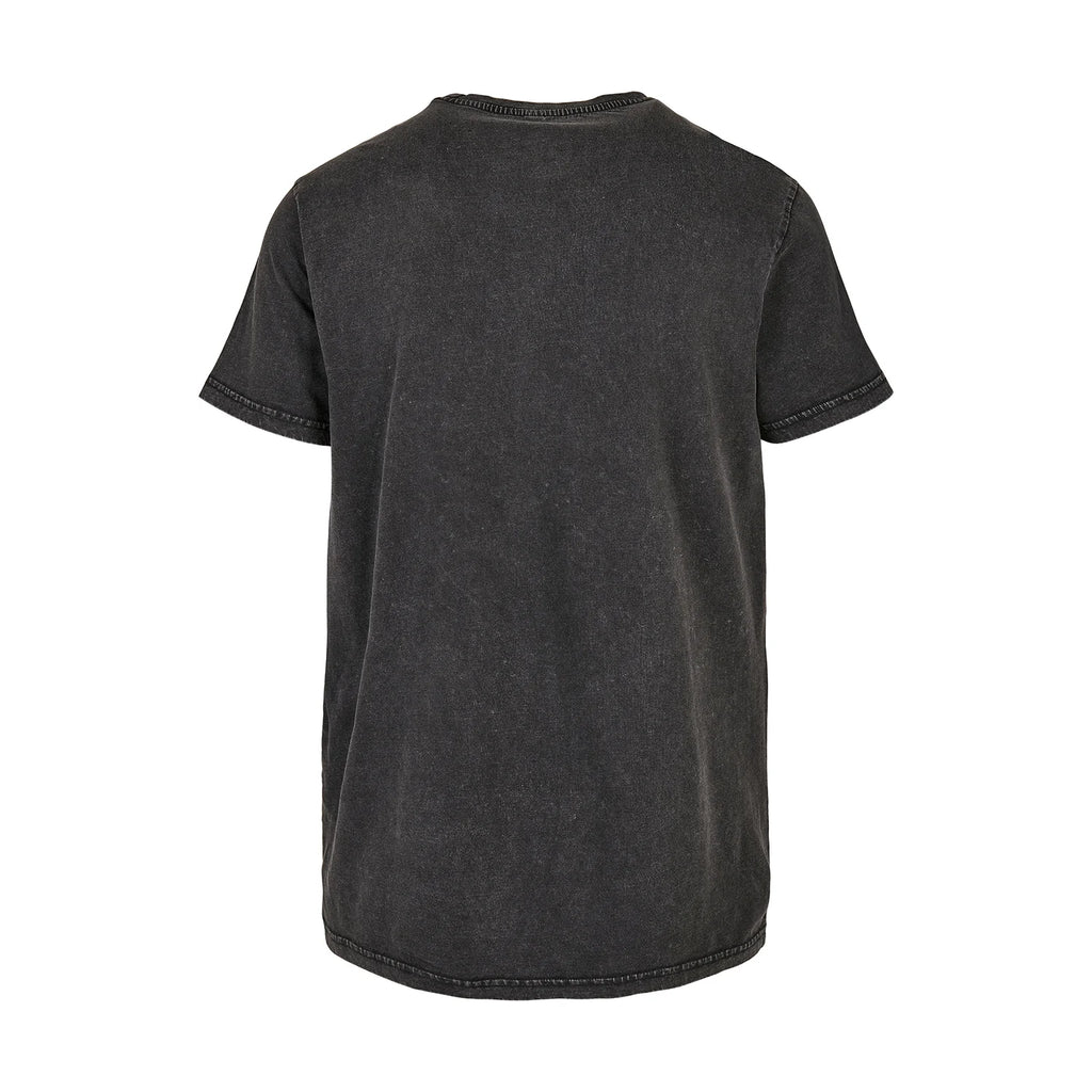 Rundhals-T-Shirt Acid Wash -Streetwear