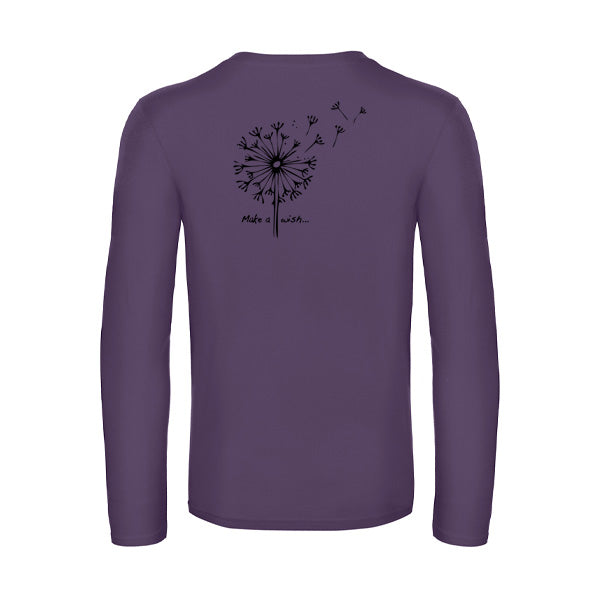 Make a wish T-Shirt original langarm 190G