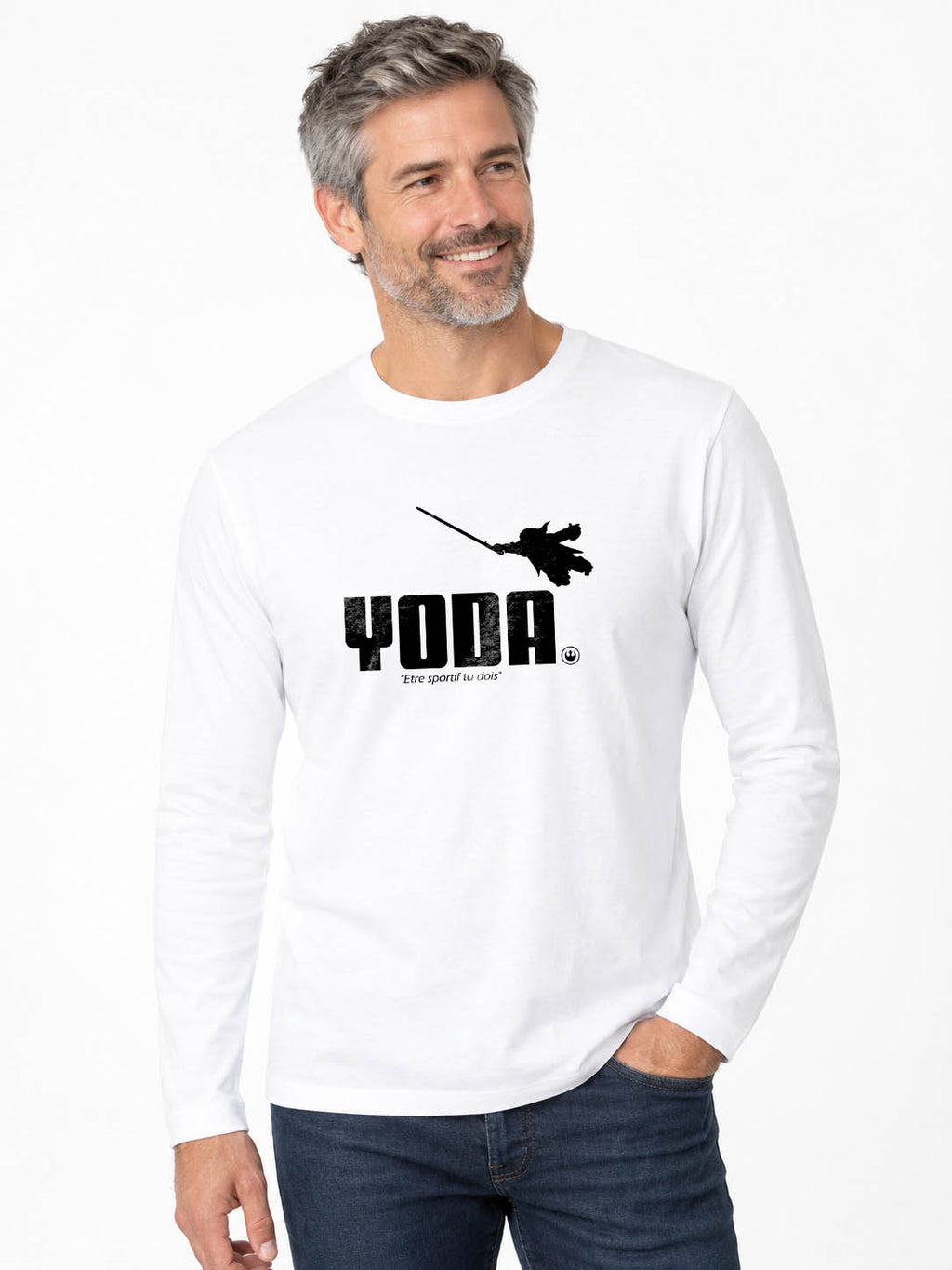 Original Yoda Langarm-T-Shirt 190G