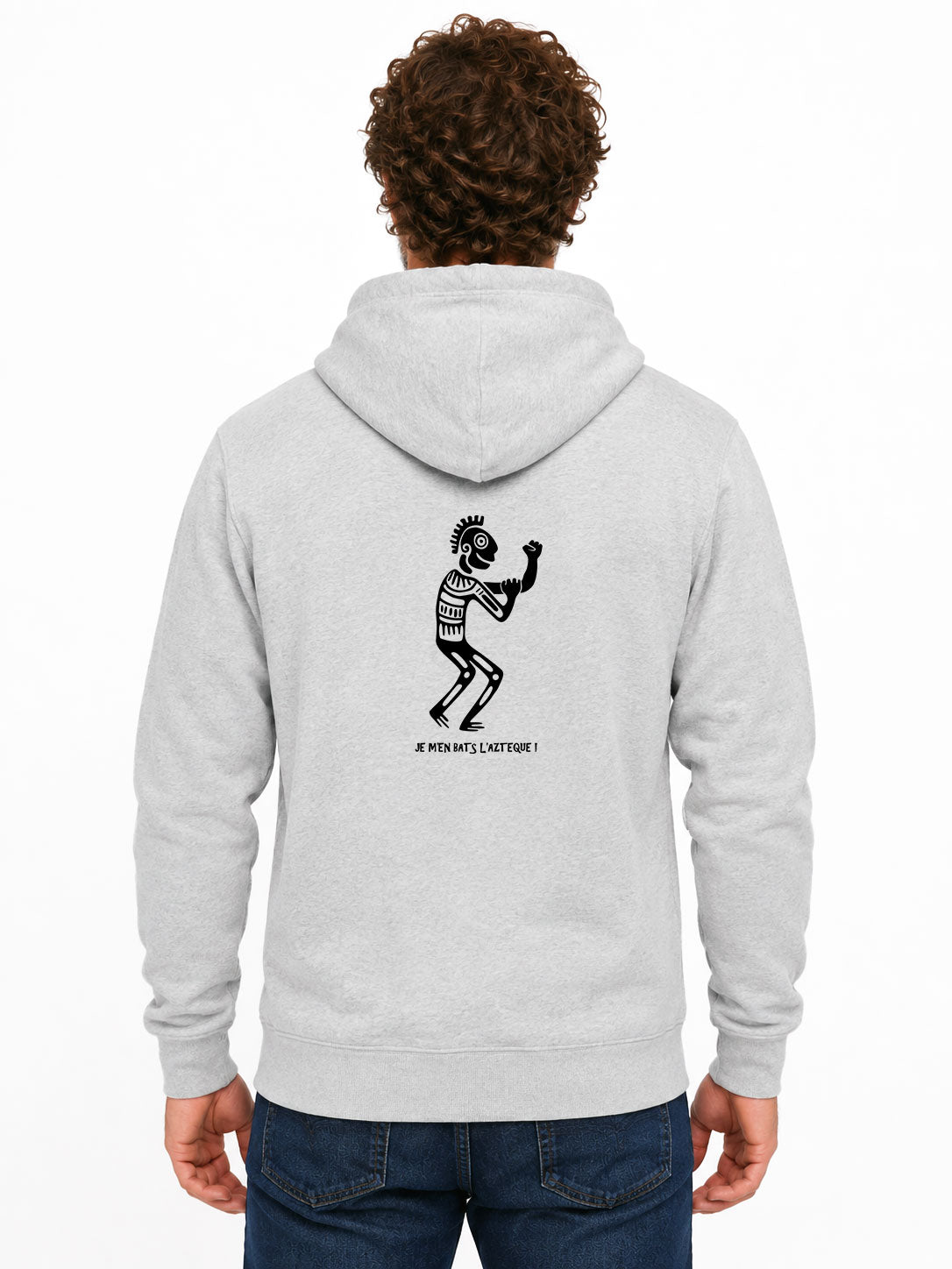 sweat à capuche homme original L'aztèque