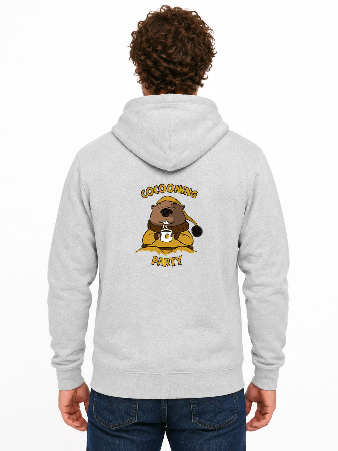 Cocooning-Sweat capuche