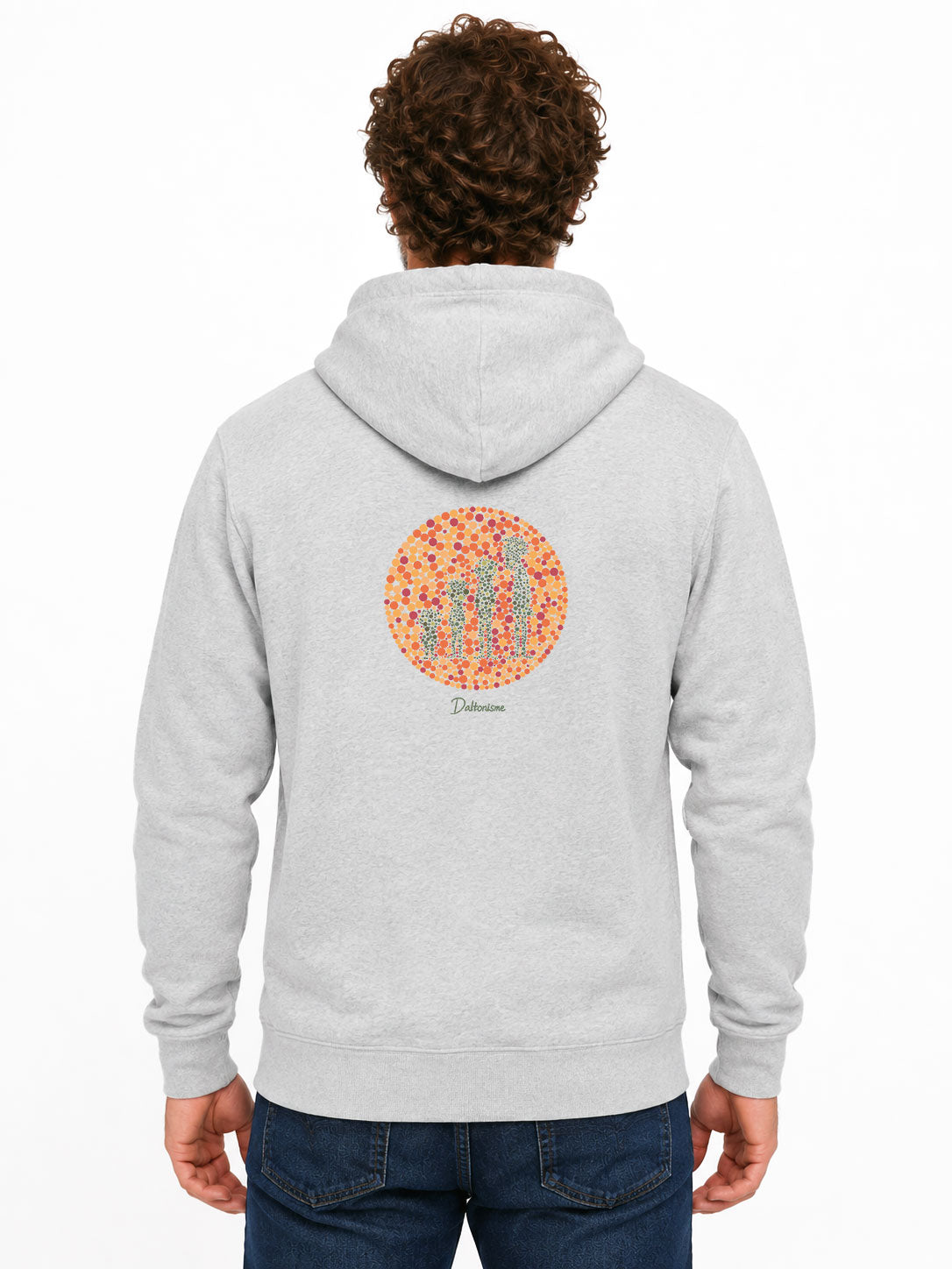 Daltonisme - Sweat à capuche original
