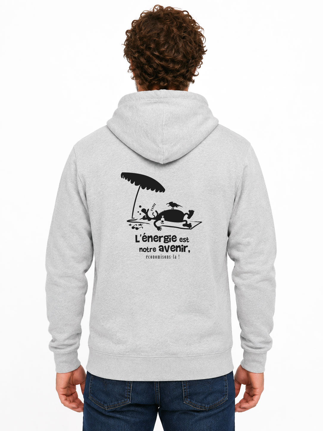 L'énergie est notre avenir - sweat a capuche original -