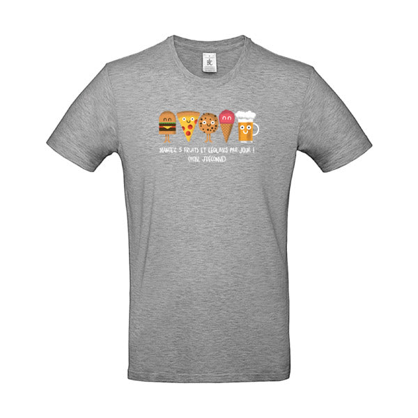5 fruits et légumes -T-shirt