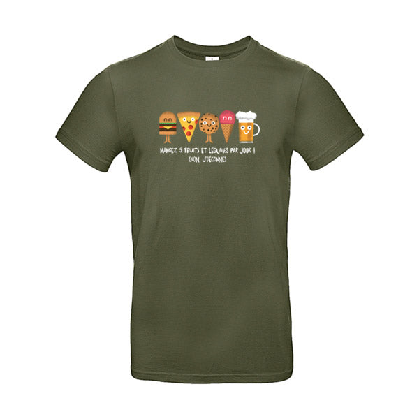 5 fruits et légumes -T-shirt