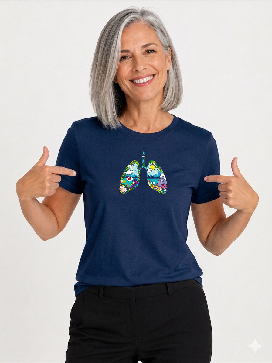 happy lungs  T-shirt original